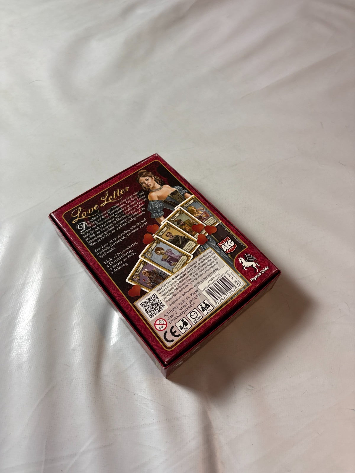 Love Letter Pegasus Spiel Kartenspiel Gesellschaftsspiel  Vollständig - Ansicht 11