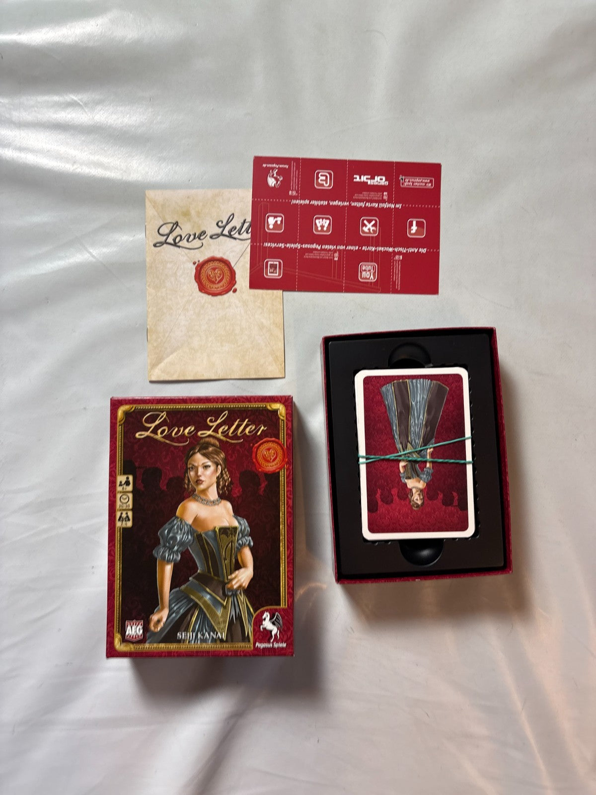 Love Letter Pegasus Spiel Kartenspiel Gesellschaftsspiel  Vollständig - Ansicht 6