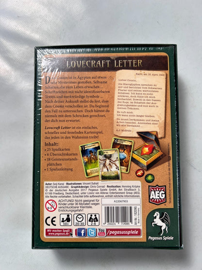 Lovecraft Letter deutsche Ausgabe Pegasus Spiele  NEU in Folie - Ansicht 7
