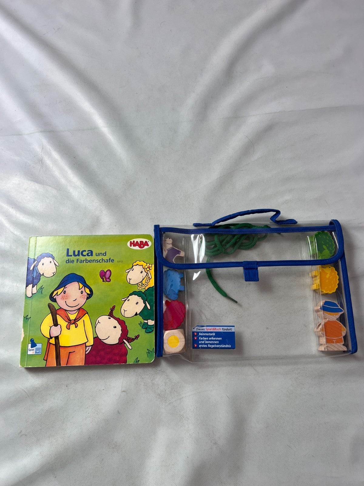 Luca und die Farbenschafe (Spiel & Buch) Haba - Vollständig - Ansicht 2