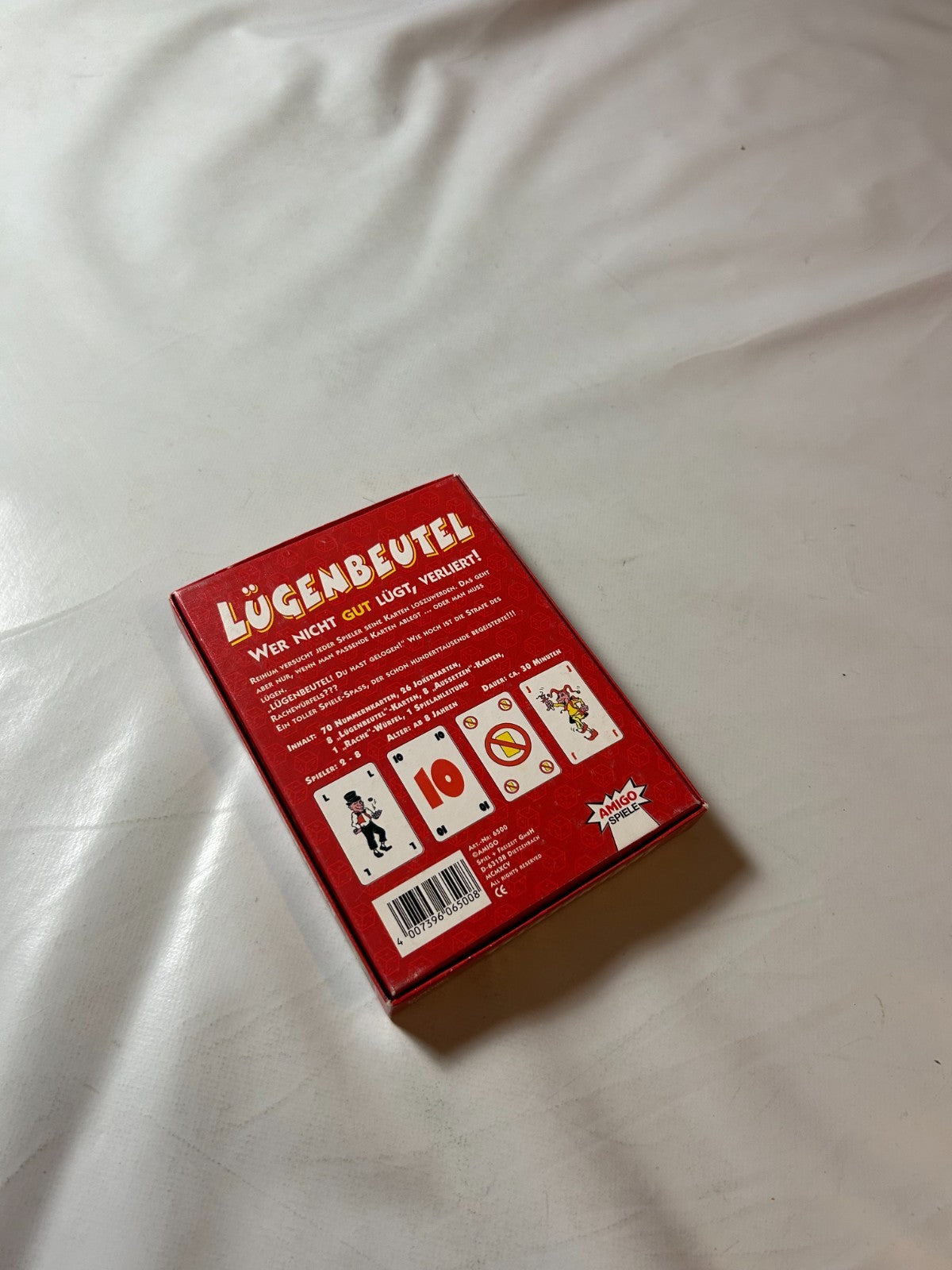 Lügenbeutel  Wer nicht lügt, verliert! Kartenspiel AMIGO  vollständig - Ansicht 12