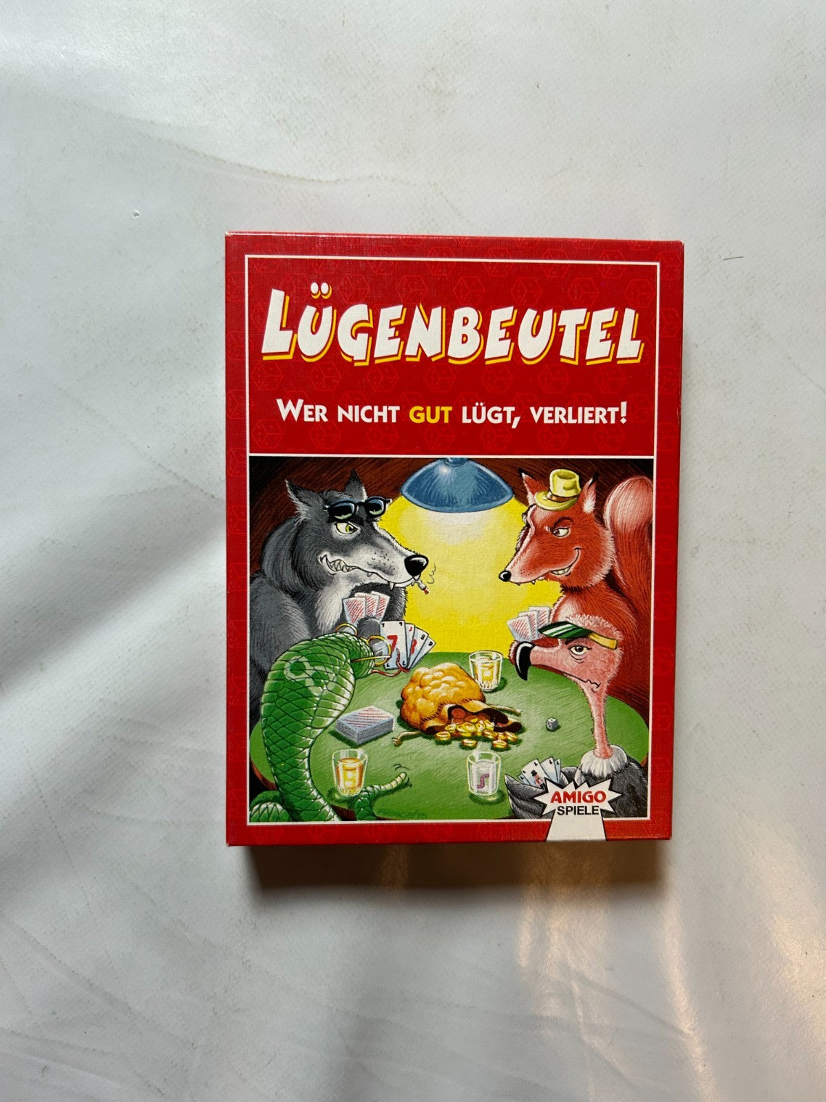 Lügenbeutel  Wer nicht lügt, verliert! Kartenspiel AMIGO  vollständig - Ansicht 2