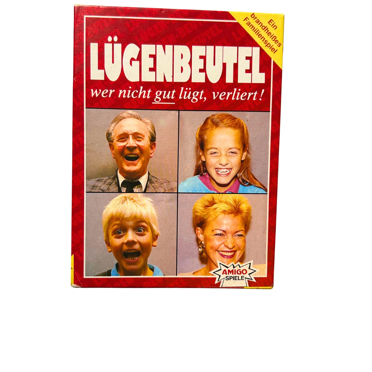Lügenbeutel wer nicht gut lügt verliert - Amigo Spiele – SKU A12057 – Gesellschaftsspiel gebraucht kaufen bei Brettspielimperium