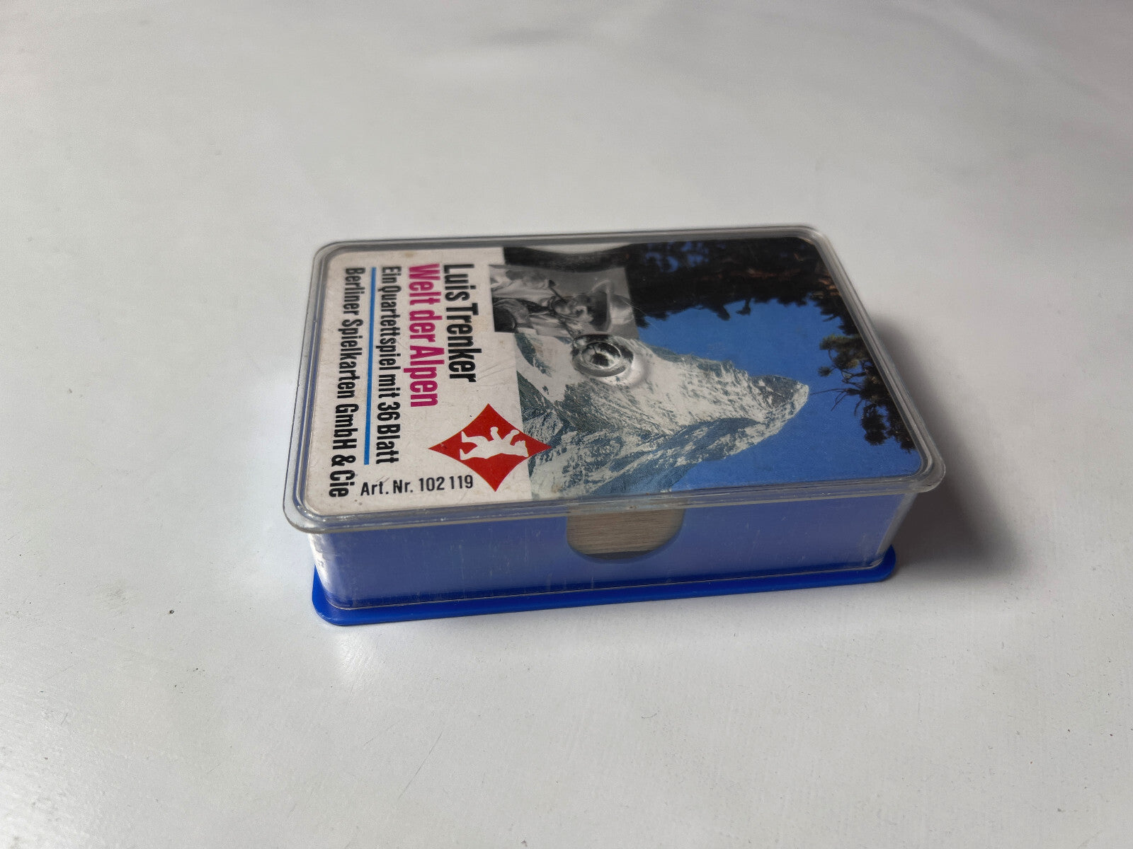 Luis Trenker - Welt der Alpen Quartett / Berliner Spielkarten 70er Jahre Vintage - Ansicht 11