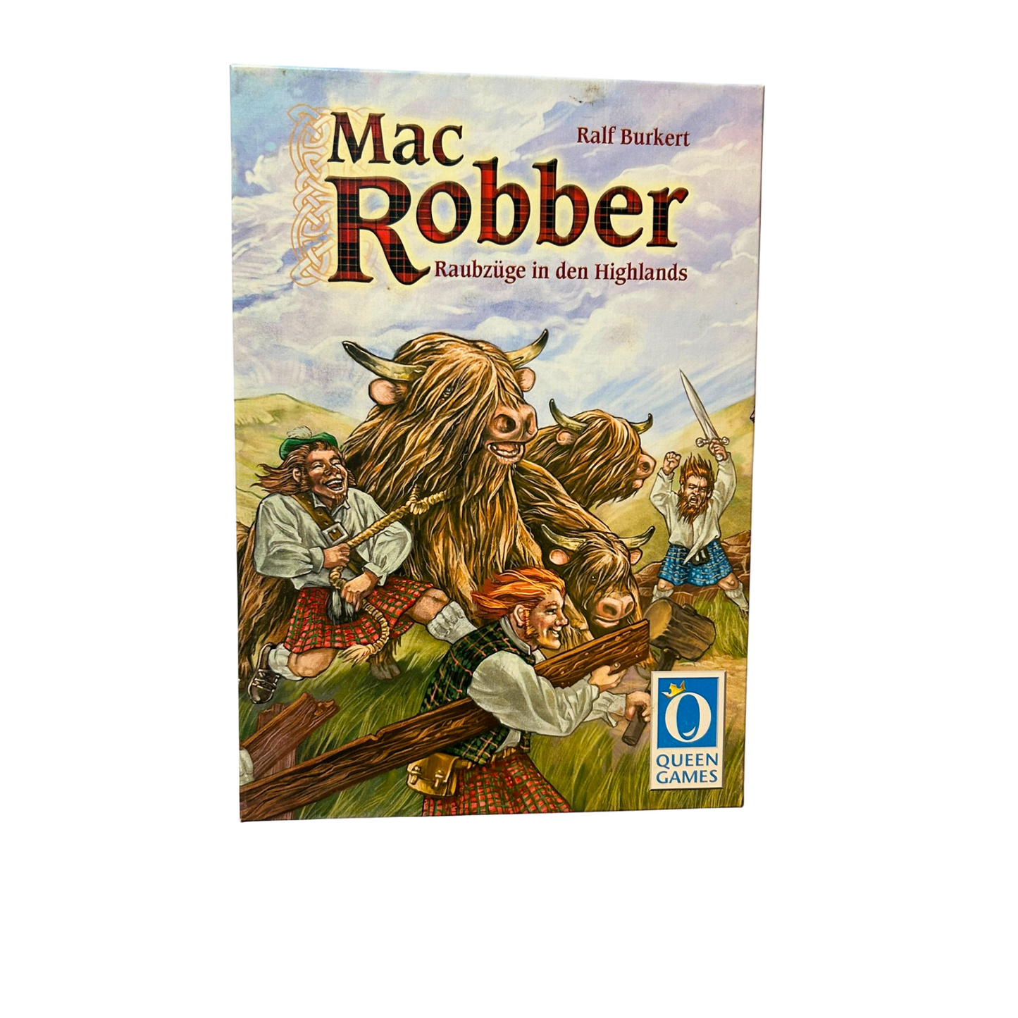 Mac Robber Queen Games Raubzüge in den Highlands Brettspiel  Vollständig - Ansicht 1