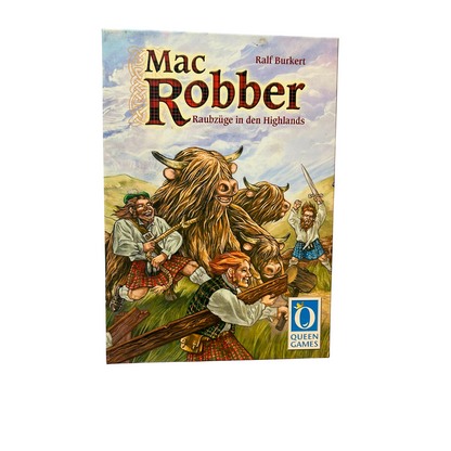 Mac Robber Queen Games Raubzüge in den Highlands Brettspiel  Vollständig - Ansicht 1
