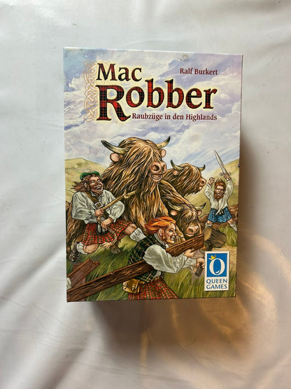 Mac Robber Queen Games Raubzüge in den Highlands Brettspiel  Vollständig - Ansicht 2