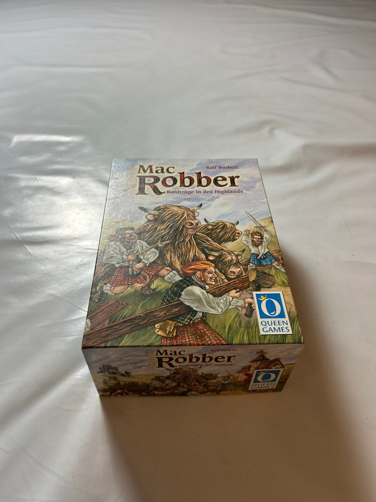 Mac Robber Queen Games Raubzüge in den Highlands Brettspiel  Vollständig - Ansicht 3