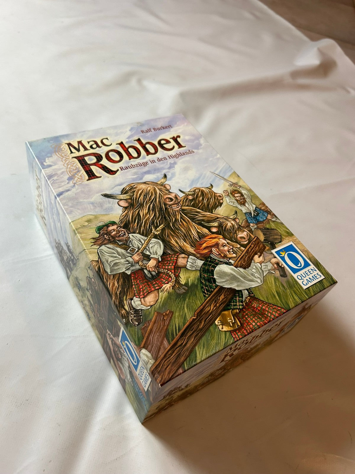 Mac Robber Queen Games Raubzüge in den Highlands Brettspiel  Vollständig - Ansicht 5