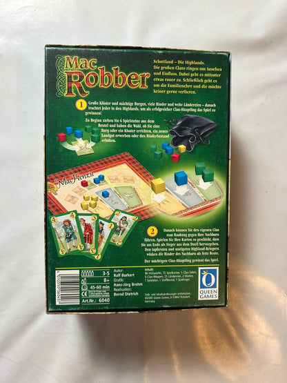 Mac Robber Queen Games Raubzüge in den Highlands Brettspiel  Vollständig - Ansicht 8