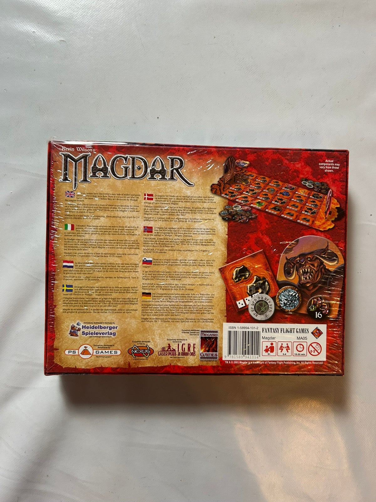 Magdar a Game of Digging too deep - Englisch Fantasy flight games - Neu in Folie - Ansicht 6