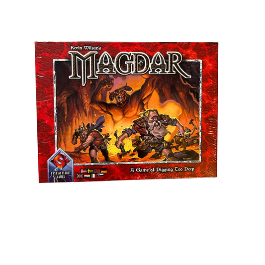 Magdar a Game of Digging too deep - Englisch Fantasy flight games – SKU W9284 – Gesellschaftsspiel neu kaufen bei Brettspielimperium