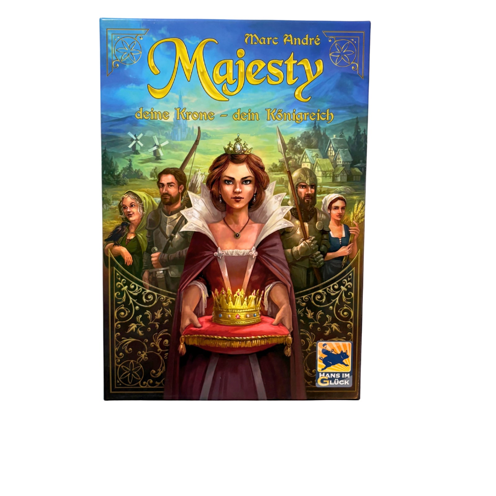 Majesty Gesellschaftsspiel Brettspiel Hans im Glück – SKU A14203 – Gesellschaftsspiel gebraucht kaufen bei Brettspielimperium