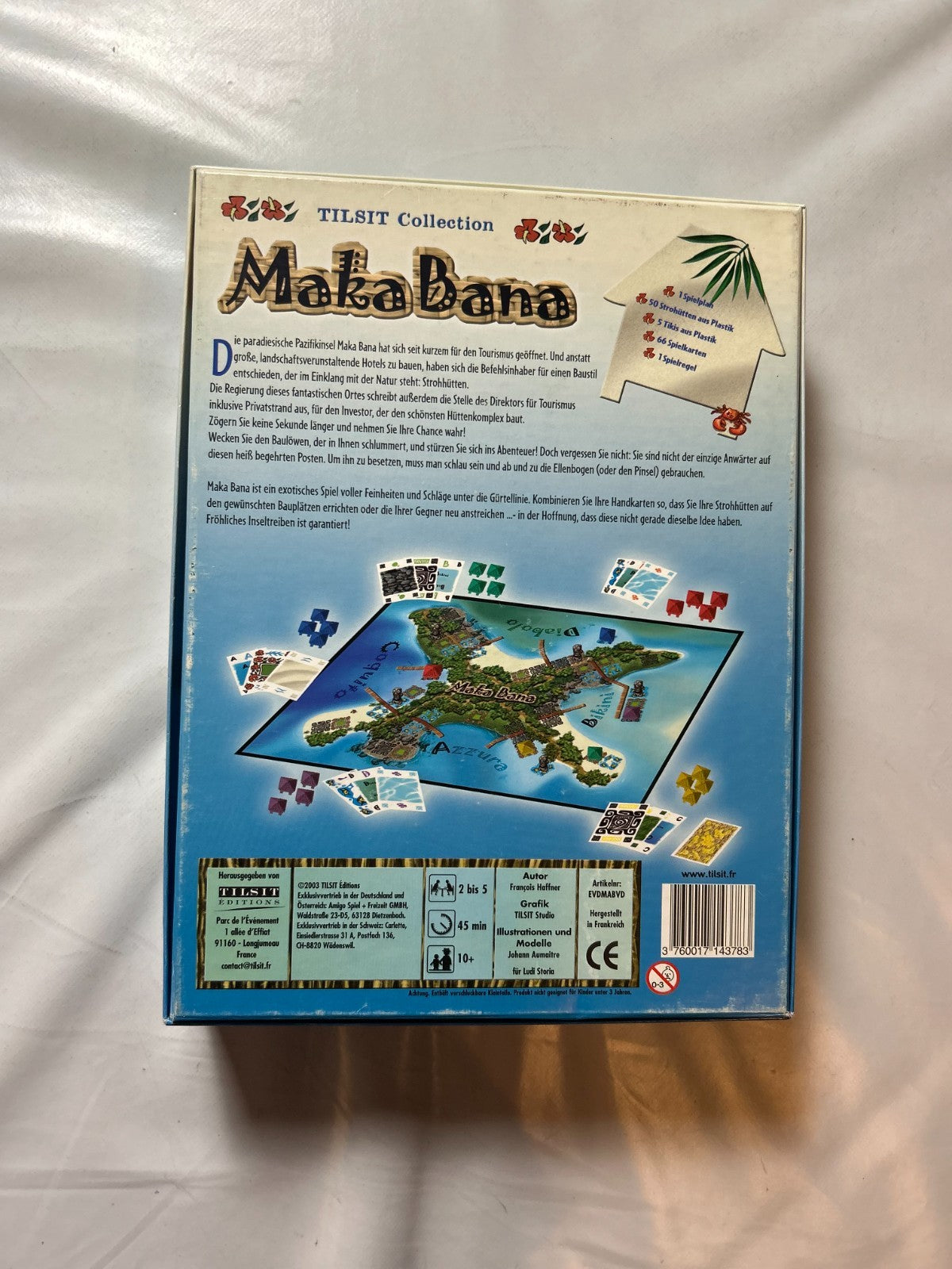 Maka Bana – TILSIT Collection  Strategiespiel deutsch 2003  Vollständig - Ansicht 10