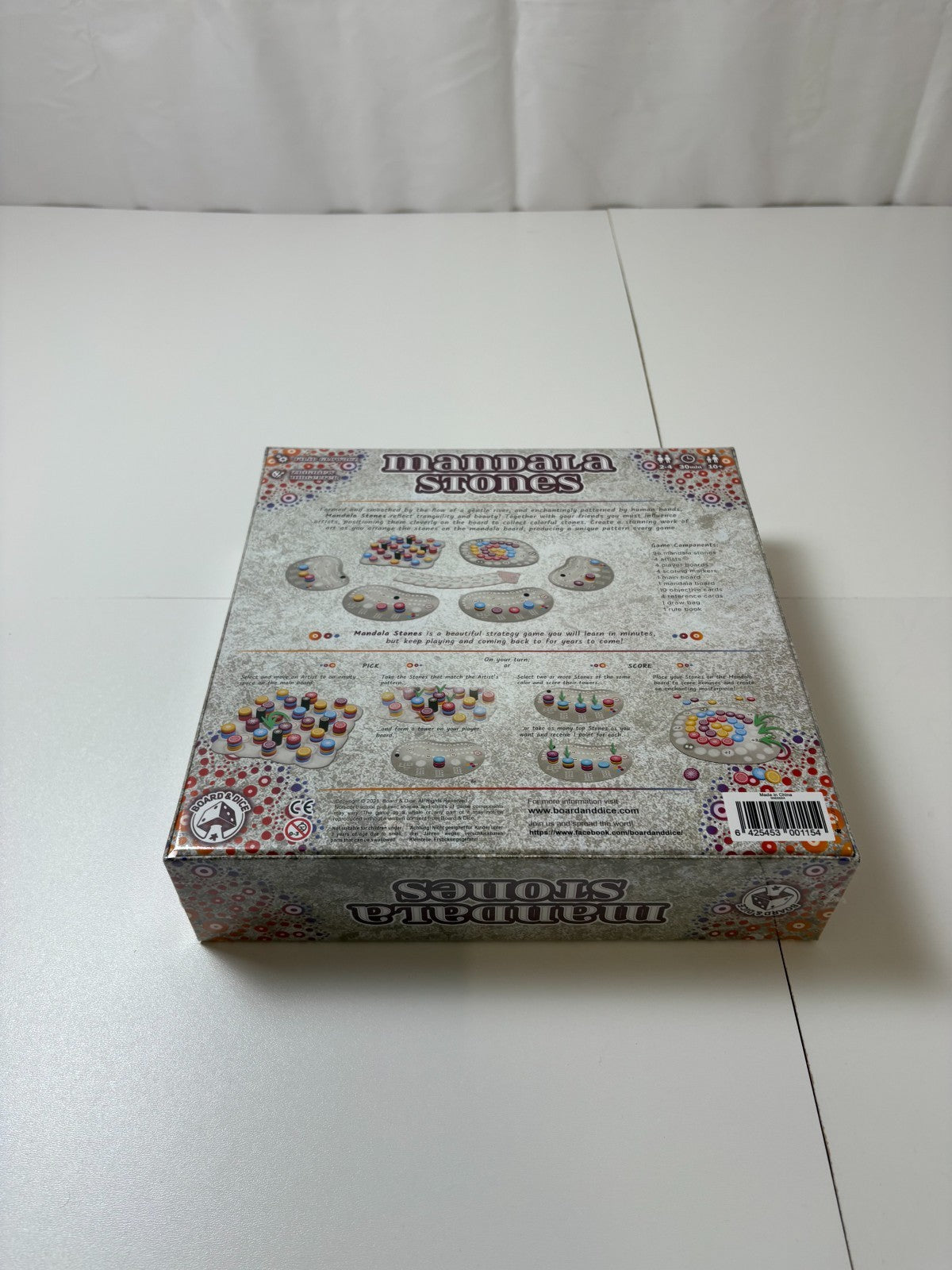 Mandala Stones Gesellschaftspiel-Brettspiel Englisch - NEU in Folie - Ansicht 7