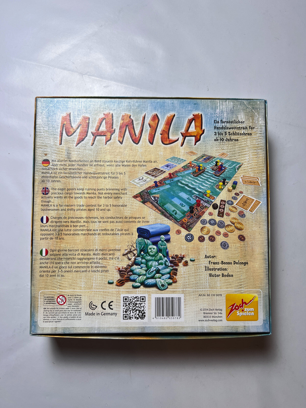Manila Zoch Spiel Brettspiel Franz-Benno Delonge - Vollständig - Ansicht 10