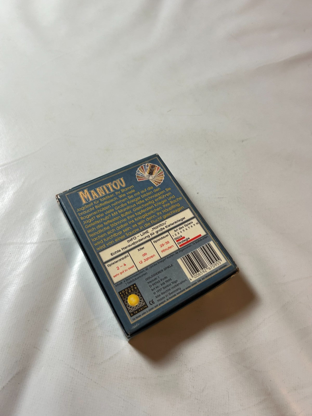 Manitou von Goldsieber Spiele Kartenspiel  vollständig - Ansicht 11