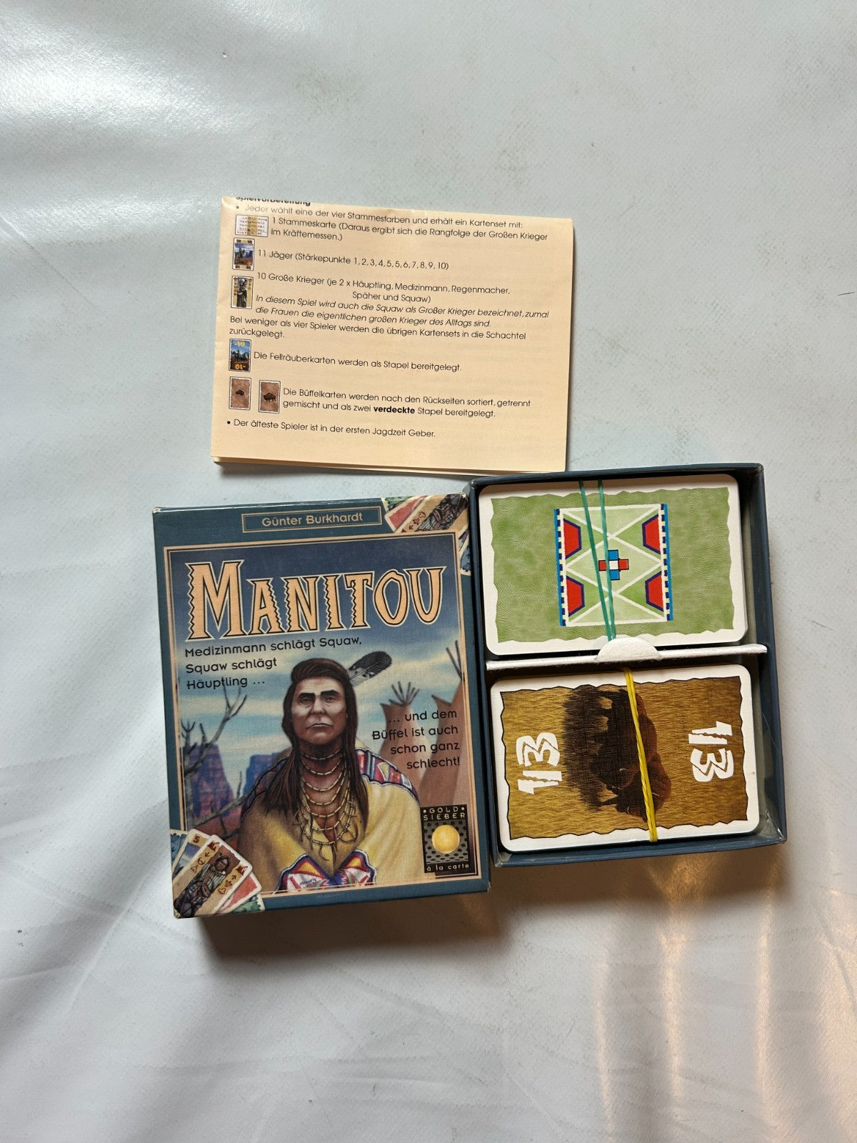 Manitou von Goldsieber Spiele Kartenspiel  vollständig - Ansicht 6