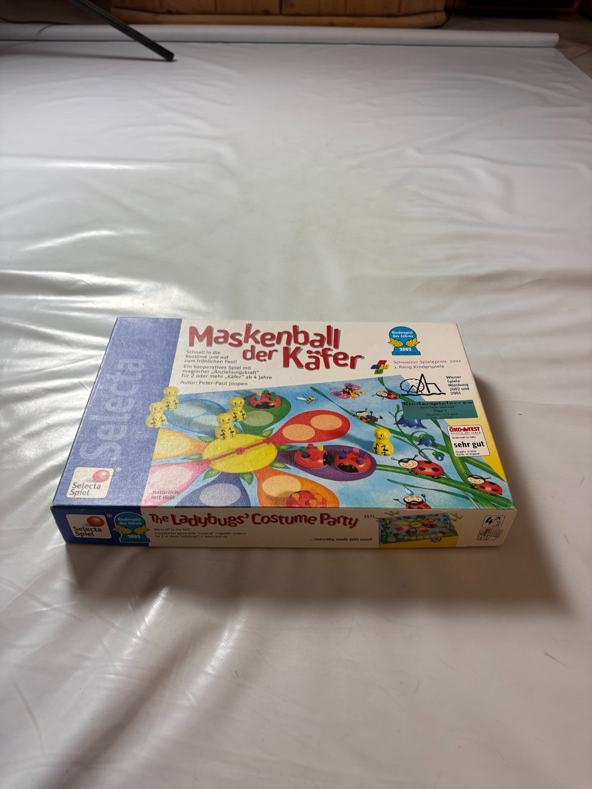 Maskenball Der Käfer Selecta Brettspiel Gesellschaftsspiel  Vollständig - Ansicht 3