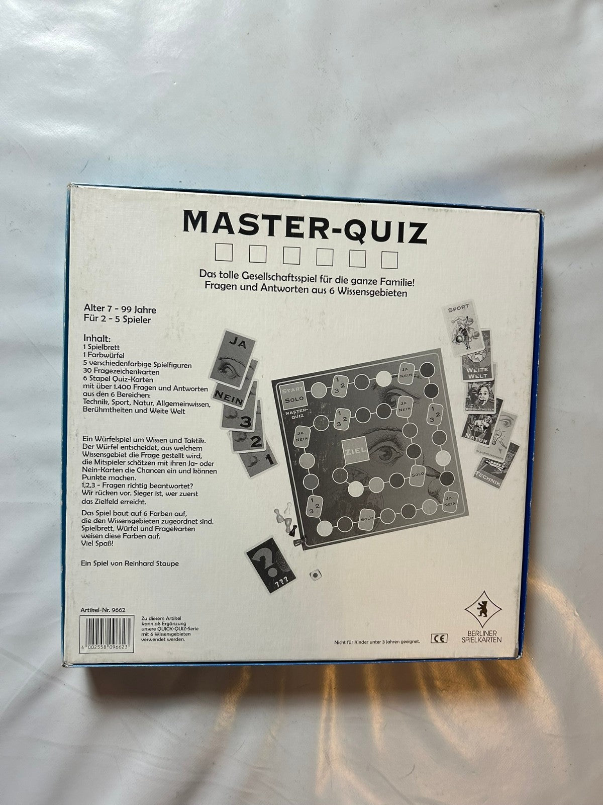 MasterQuiz  ab 7 Jahren  für 25 Spieler Berliner Spielkarten  Vollständig - Ansicht 11