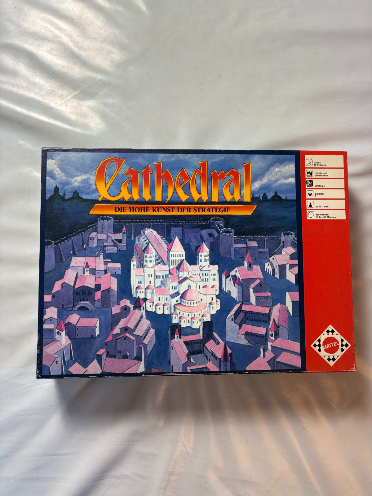 Mattel Cathedral  für 2 Spieler  Vintage 1987 2x15 Häuser  Vollständig - Ansicht 2