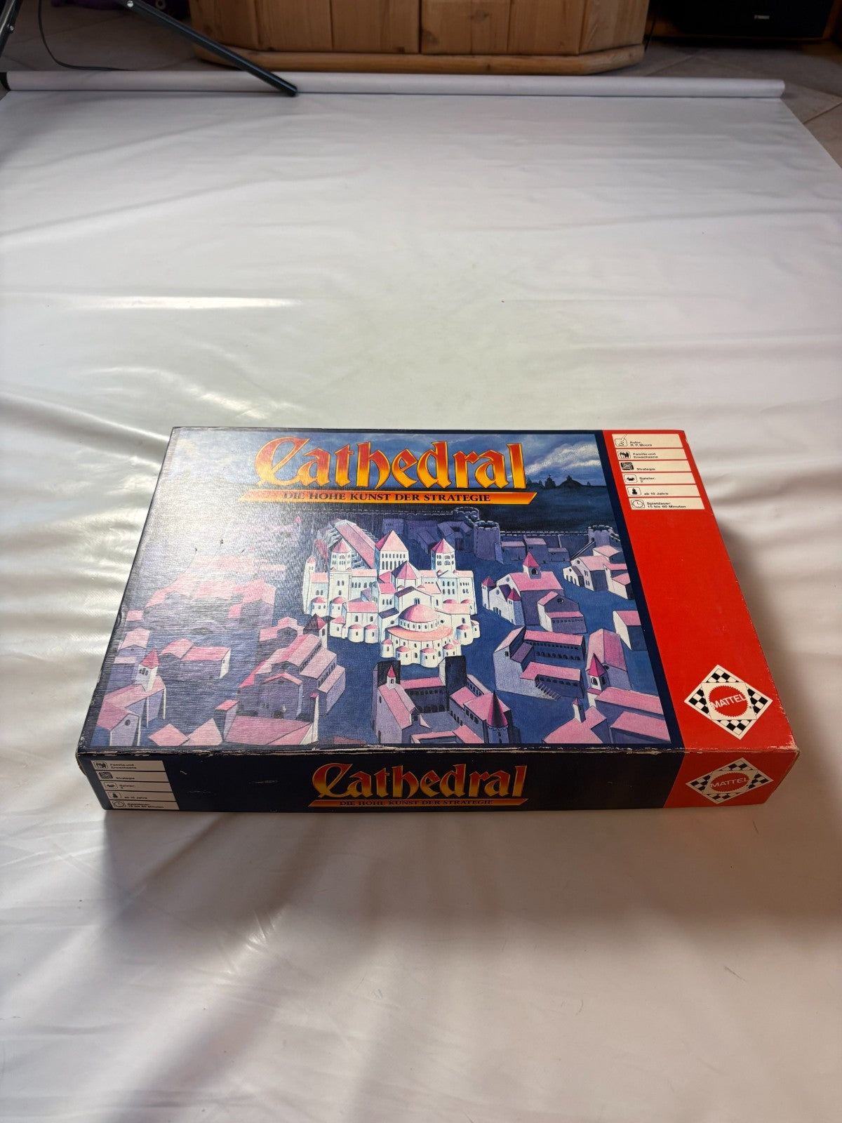 Mattel Cathedral  für 2 Spieler  Vintage 1987 2x15 Häuser  Vollständig - Ansicht 3