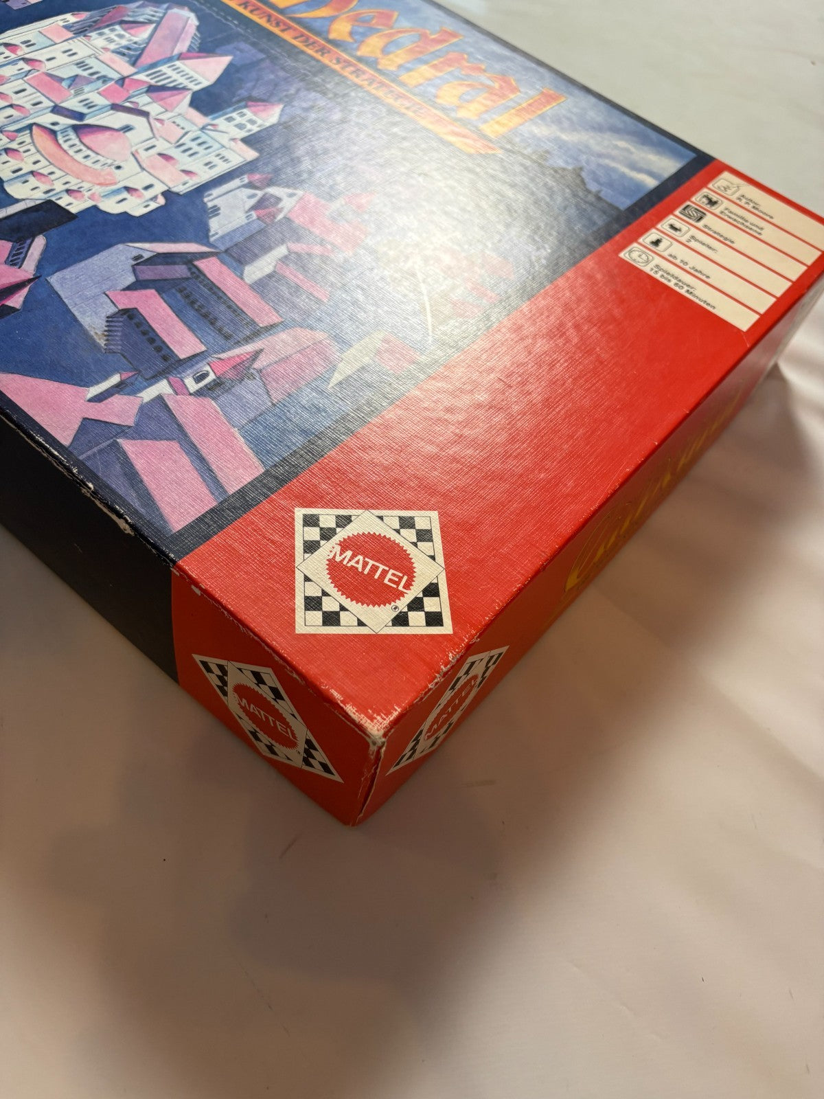 Mattel Cathedral  für 2 Spieler  Vintage 1987 2x15 Häuser  Vollständig - Ansicht 4