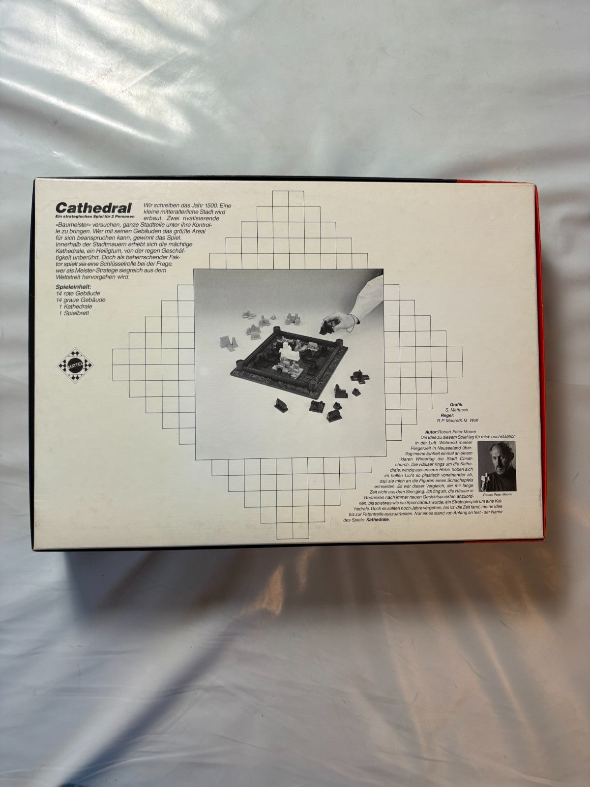 Mattel Cathedral  für 2 Spieler  Vintage 1987 2x15 Häuser  Vollständig - Ansicht 8