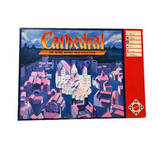 Mattel Cathedral - für 2 Spieler - Vintage 1987 -2x15 Häuser – SKU A13712 – Gesellschaftsspiel gebraucht kaufen bei Brettspielimperium
