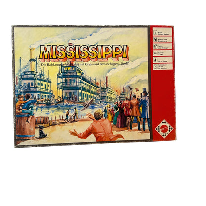 Mattel - Mississippi 6952-0 - Spiel des Jahres 1988 – SKU A10815 – Gesellschaftsspiel gebraucht kaufen bei Brettspielimperium
