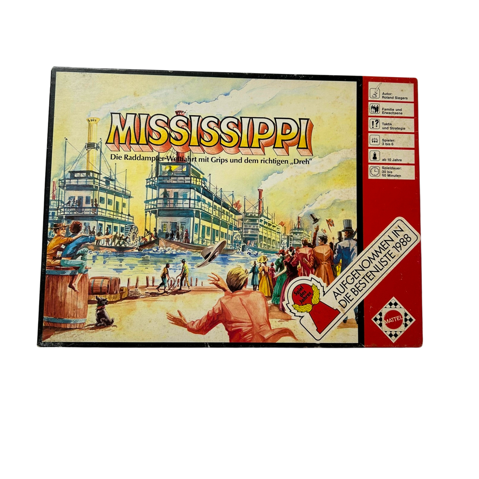 Mattel - Mississippi 6952-0 - Spiel des Jahres 1988 - Vollständig - Ansicht 1