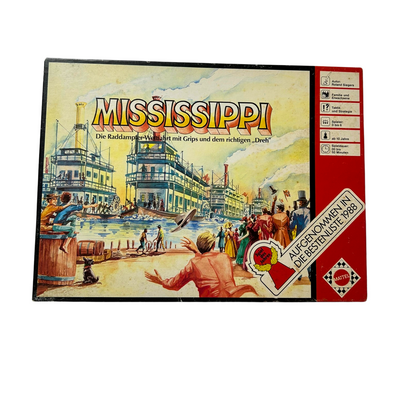 Mattel - Mississippi 6952-0 - Spiel des Jahres 1988 - Vollständig - Ansicht 1