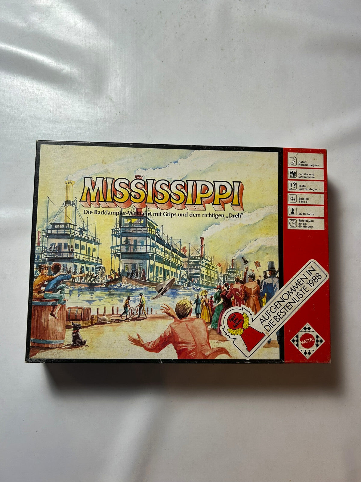 Mattel - Mississippi 6952-0 - Spiel des Jahres 1988 - Vollständig - Ansicht 2