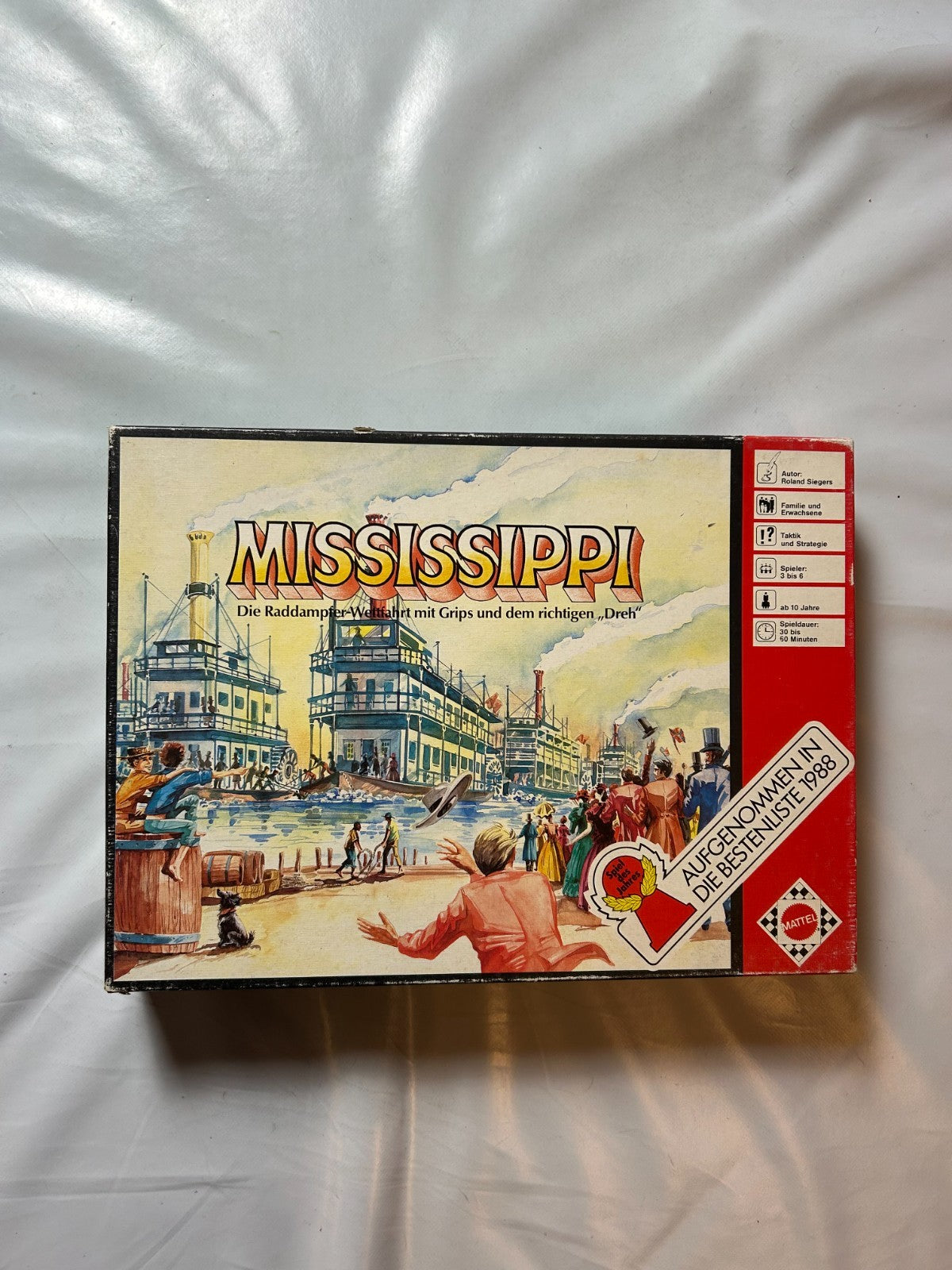 Mattel  Mississippi 69520  Spiel des Jahres 1988  Vollständig - Ansicht 2