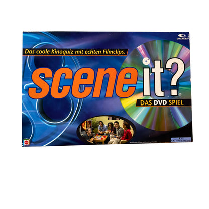 MATTEL - Scene it? Kinoquiz mit DVD von Mattel Games – SKU A13710 – Gesellschaftsspiel gebraucht kaufen bei Brettspielimperium