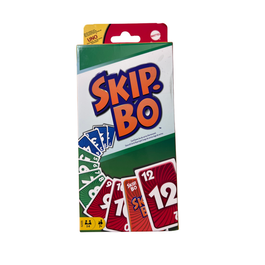 Mattel SKIP-BO Kartenspiel Gesellschaftsspiel Familienspiel Skip bo - Unbespielt - Ansicht 1