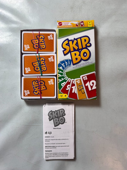 Mattel SKIP-BO Kartenspiel Gesellschaftsspiel Skip bo - Vollständig - Ansicht 2