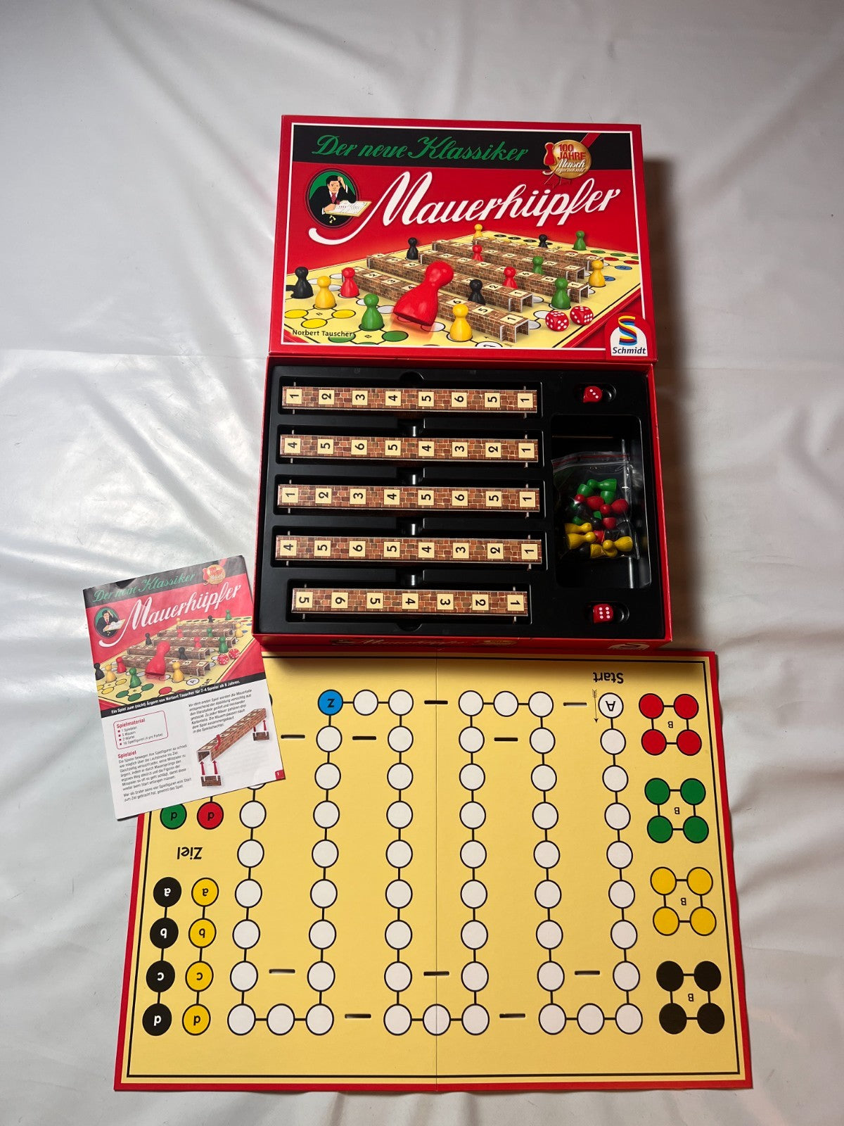 Mauerhüpfer Brettspiel - Schmidt Spiele - Vollständig - Ansicht 2