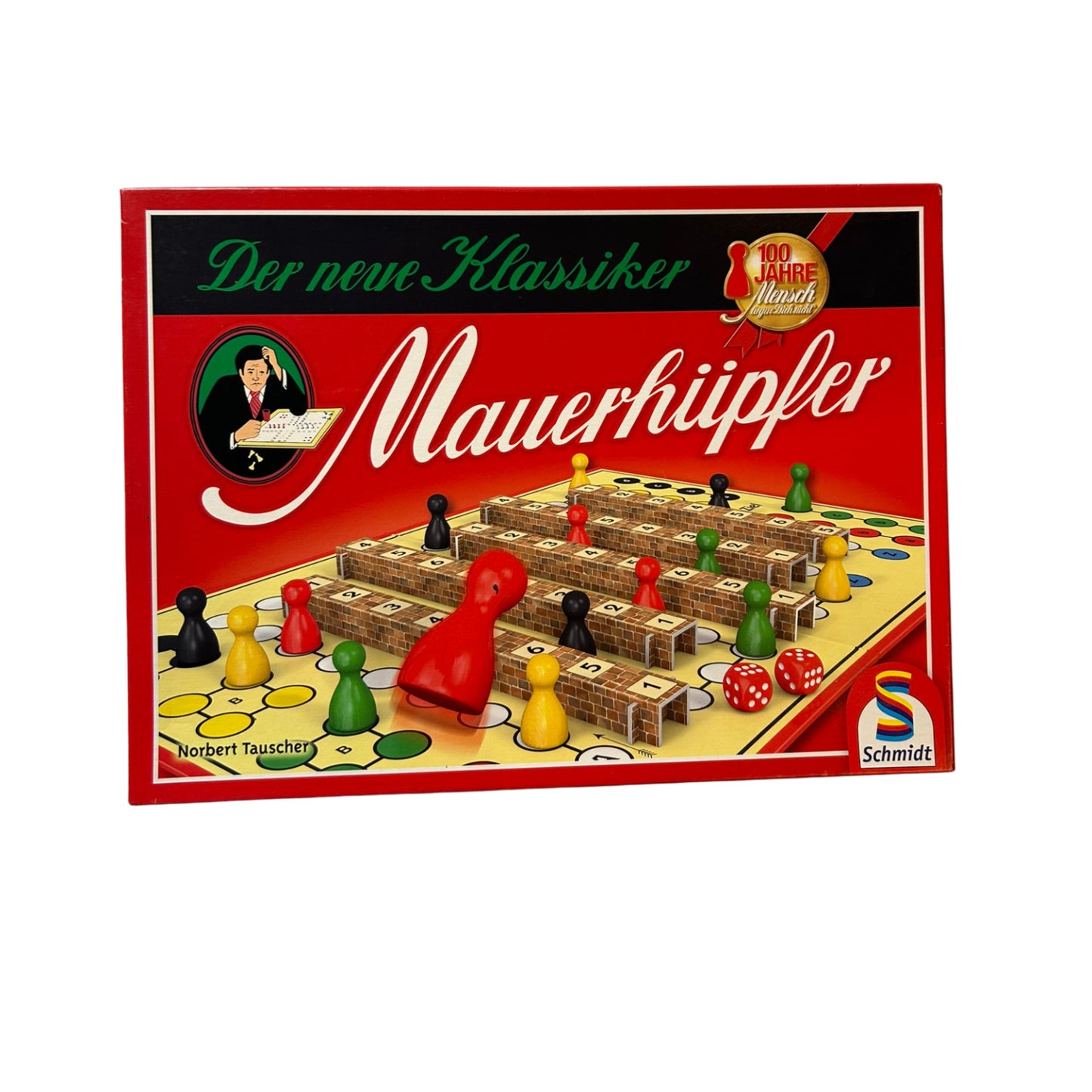 Mauerhüpfer Brettspiel - Schmidt Spiele – SKU A10633 – Gesellschaftsspiel gebraucht kaufen bei Brettspielimperium