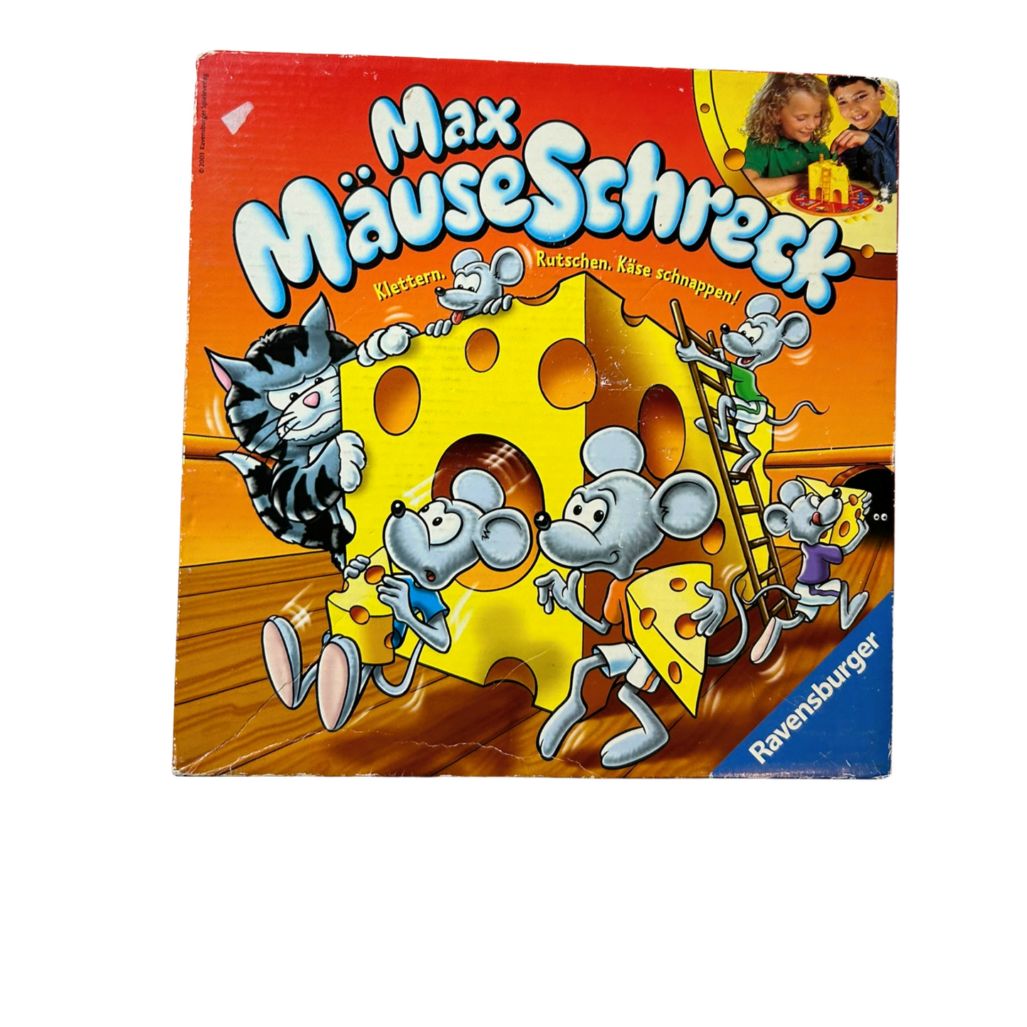 Max Mäuseschreck Ravensburger Spiel Gesellschaftsspiel Familienspiel Maus Vollst - Ansicht 1