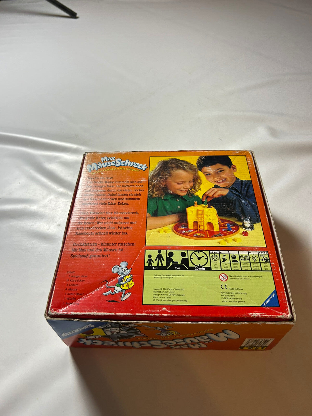 Max Mäuseschreck Ravensburger Spiel Gesellschaftsspiel Familienspiel Maus Vollst - Ansicht 10