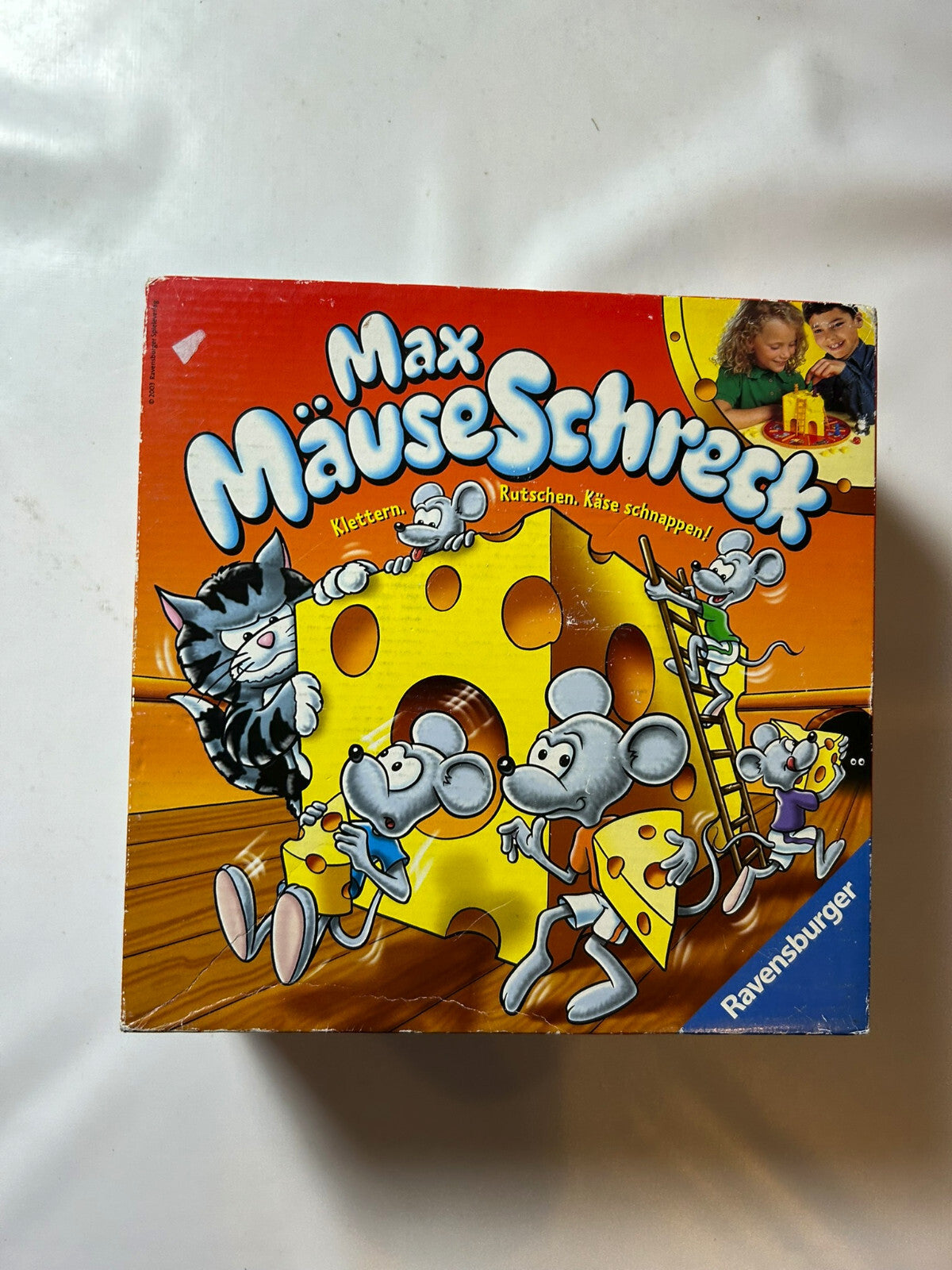 Max Mäuseschreck Ravensburger Spiel Gesellschaftsspiel Familienspiel Maus Vollst - Ansicht 2