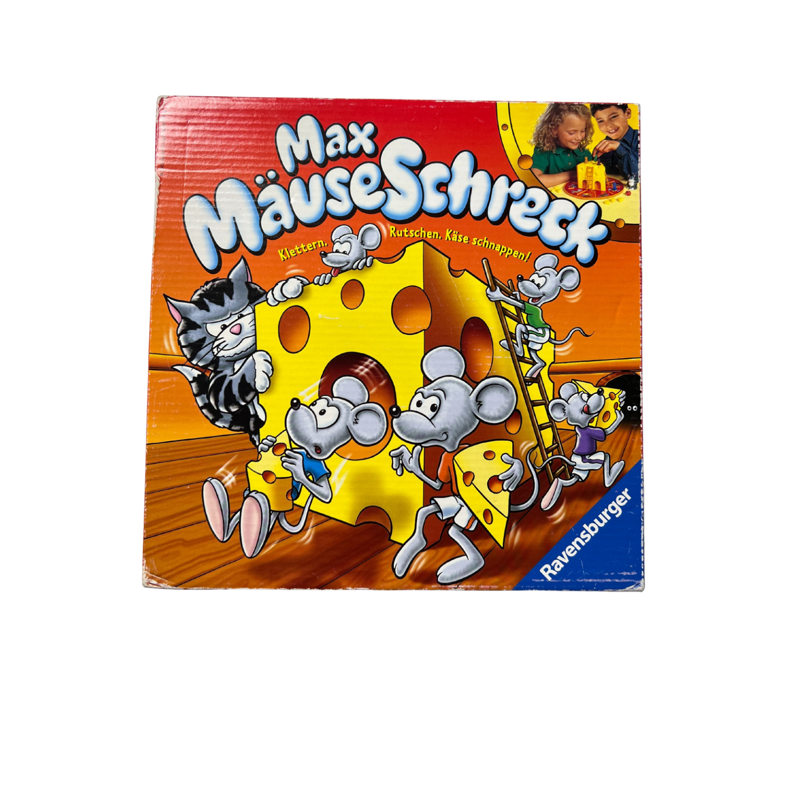 Max Mäuseschreck Ravensburger Spiel Gesellschaftsspiel Familienspiel  Vollständ