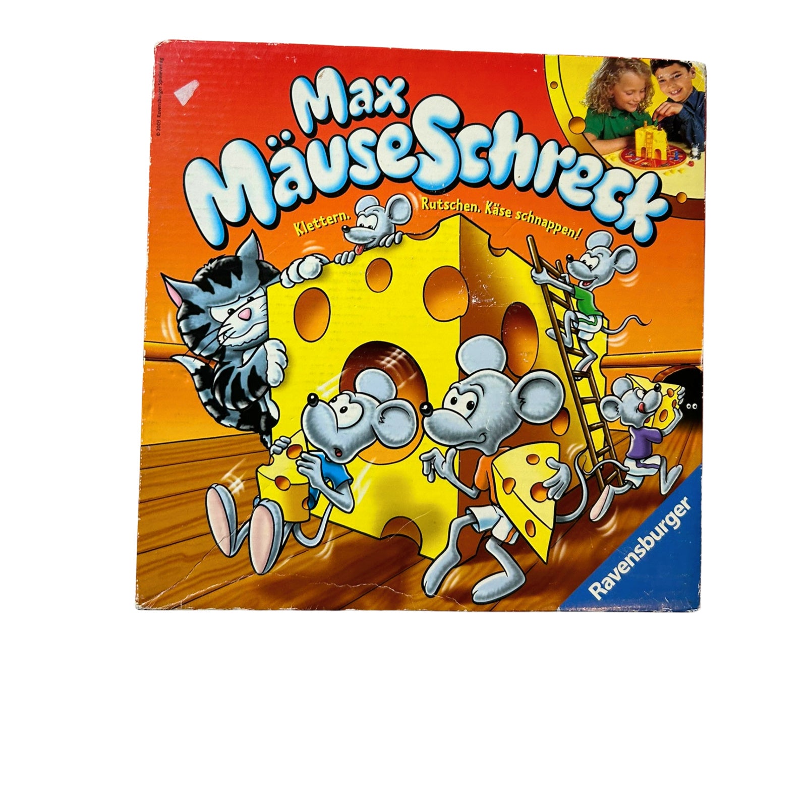 Max Mäuseschreck Ravensburger Spiel Gesellschaftsspiel Familienspiel Maus Vollst – SKU A6912 – Gesellschaftsspiel gebraucht kaufen bei Brettspielimperium