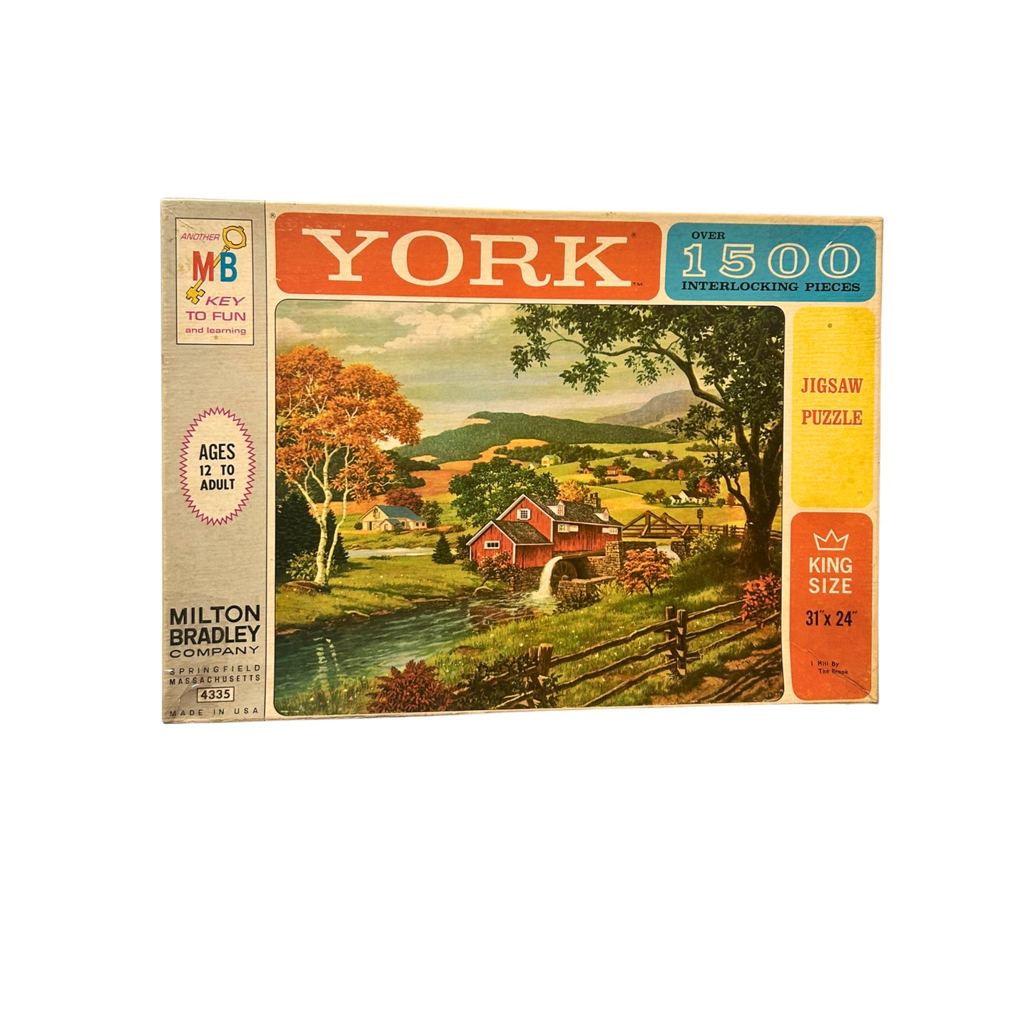 MB Puzzle antik 1500 Teile York 4335 – SKU A9643 – Puzzle gebraucht kaufen bei Brettspielimperium