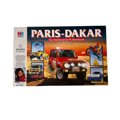 MB Spiele 1985 Paris Dakar Abenteuer PS Abenteurer Rallye  Vollständig - Ansicht 1