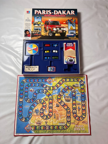 MB Spiele 1985 Paris Dakar Abenteuer PS Abenteurer Rallye  Vollständig - Ansicht 2