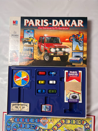 MB Spiele 1985 Paris Dakar Abenteuer PS Abenteurer Rallye  Vollständig - Ansicht 3