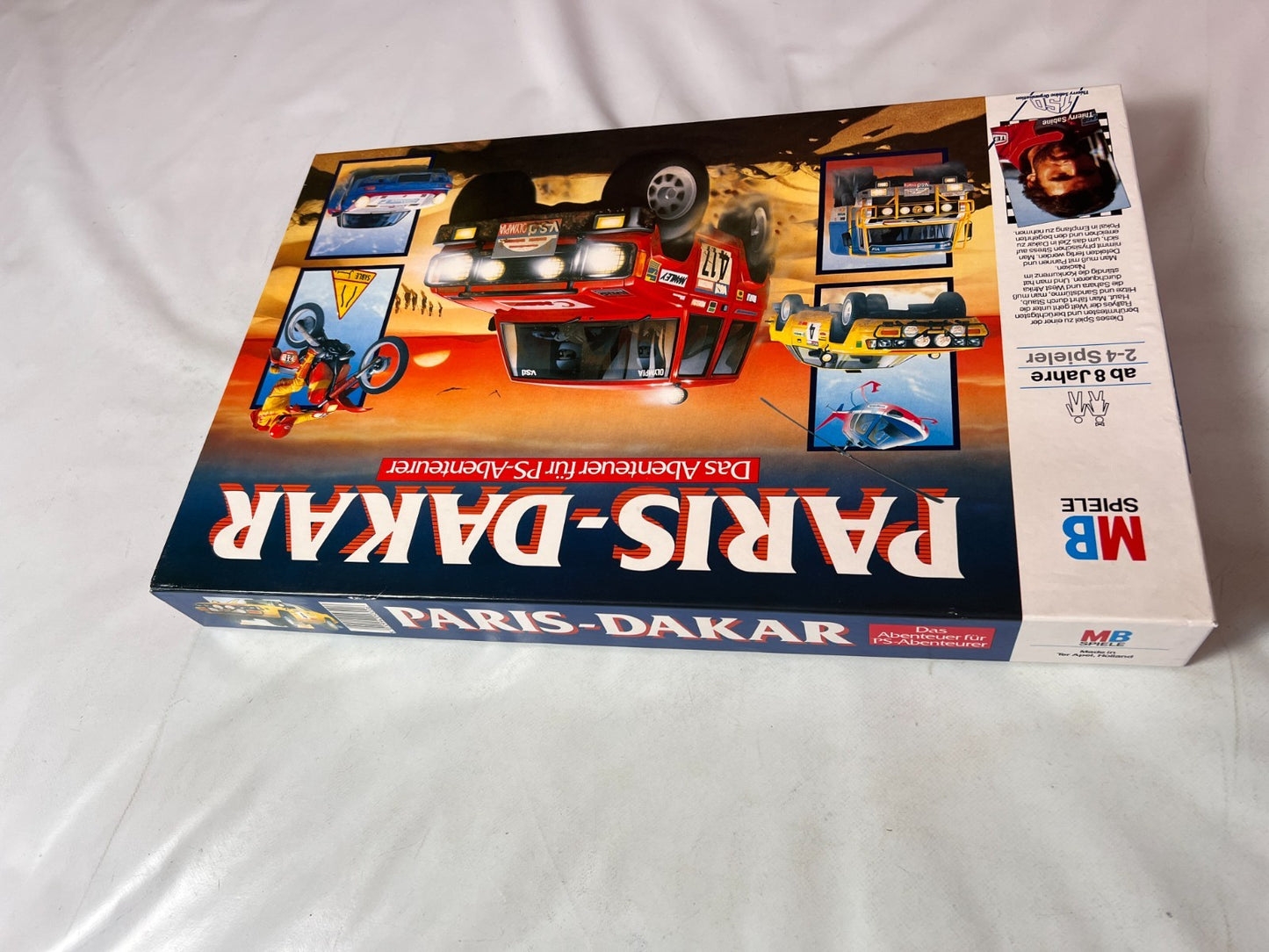 MB Spiele 1985 Paris Dakar Abenteuer PS Abenteurer Rallye  Vollständig - Ansicht 5