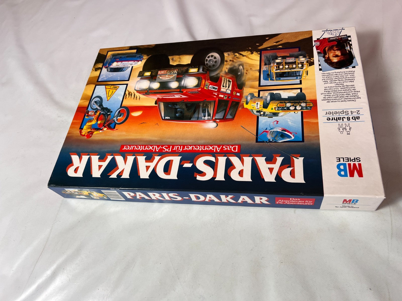 MB Spiele 1985 Paris Dakar Abenteuer PS Abenteurer Rallye  Vollständig - Ansicht 5